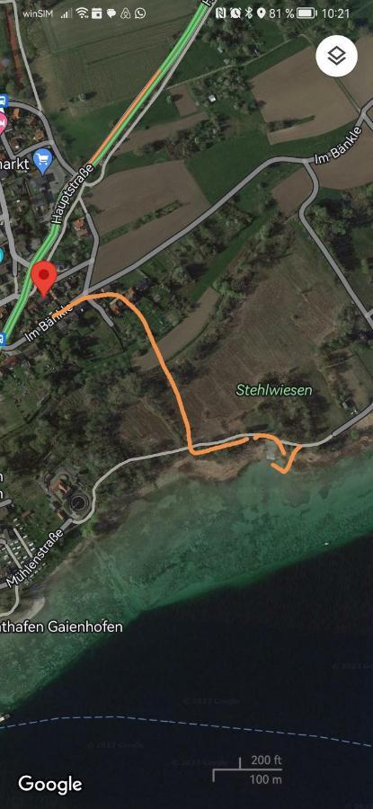 Ruheoase Am Bodensee Inkl Kayak Gaienhofen  Kültér fotó